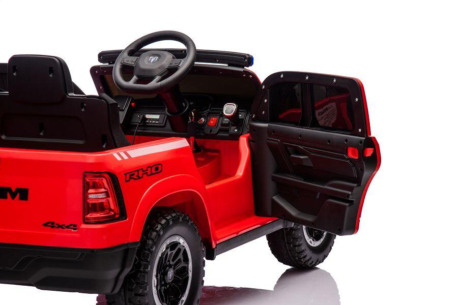 Kinderfahrzeug Feuerwehr Dodge RAM - MP3 & Sirene