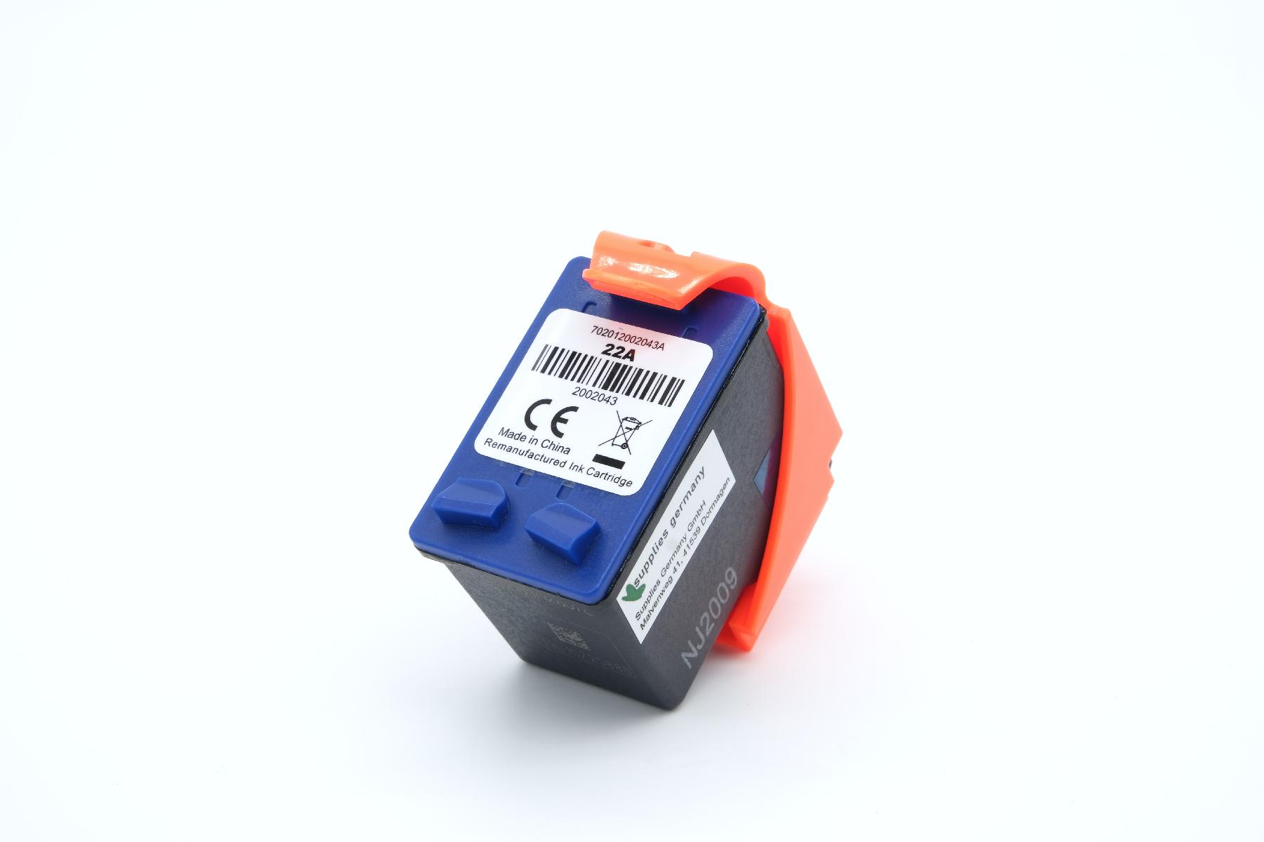 22A alternativ Tinte Color HP / C9352AE / 17ml 22A alternativ Tinte Color HP / C9352AE / 17ml