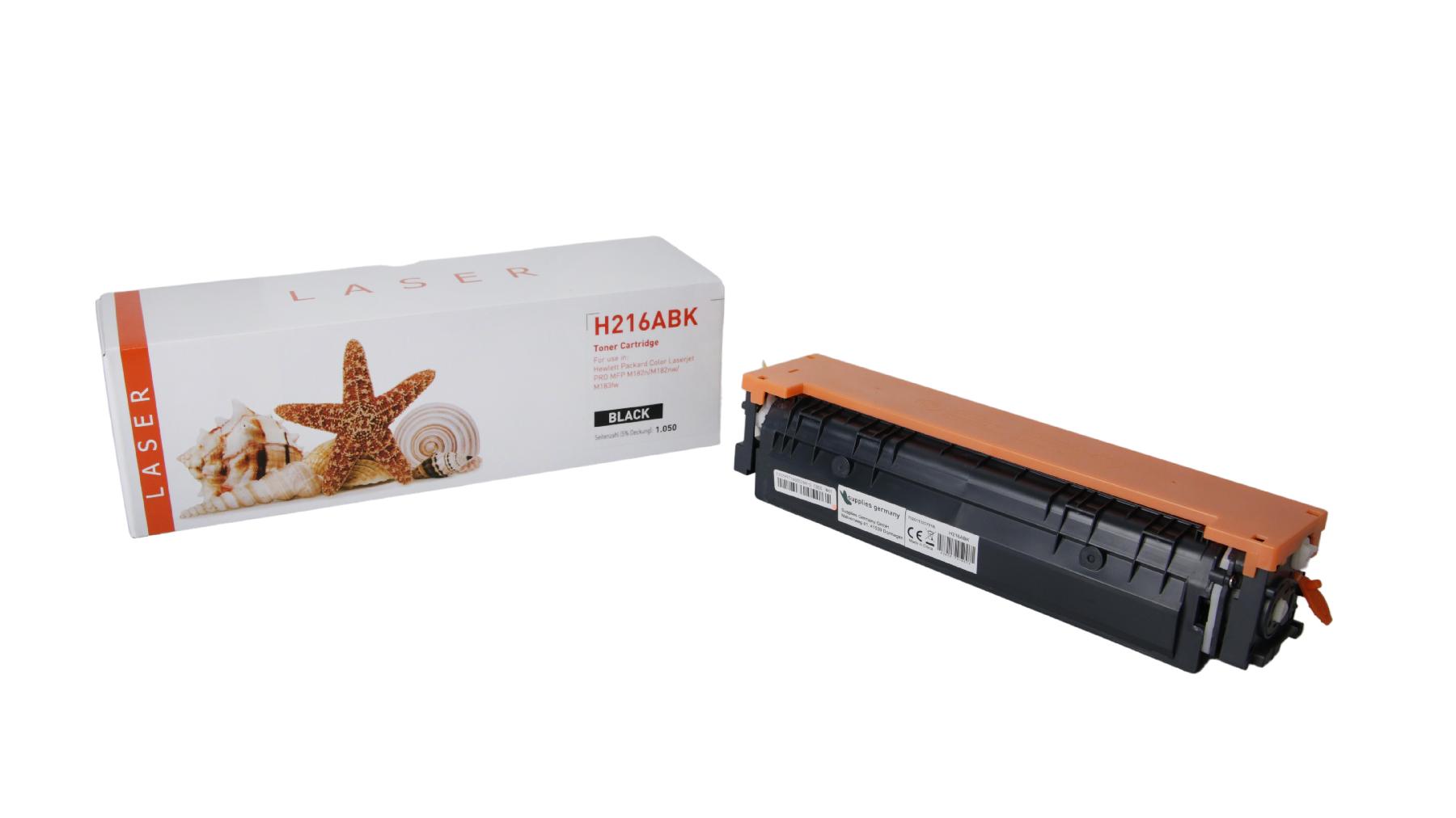 216ABK alternativ Toner black für HP / W2410A / 1.050 Seiten
