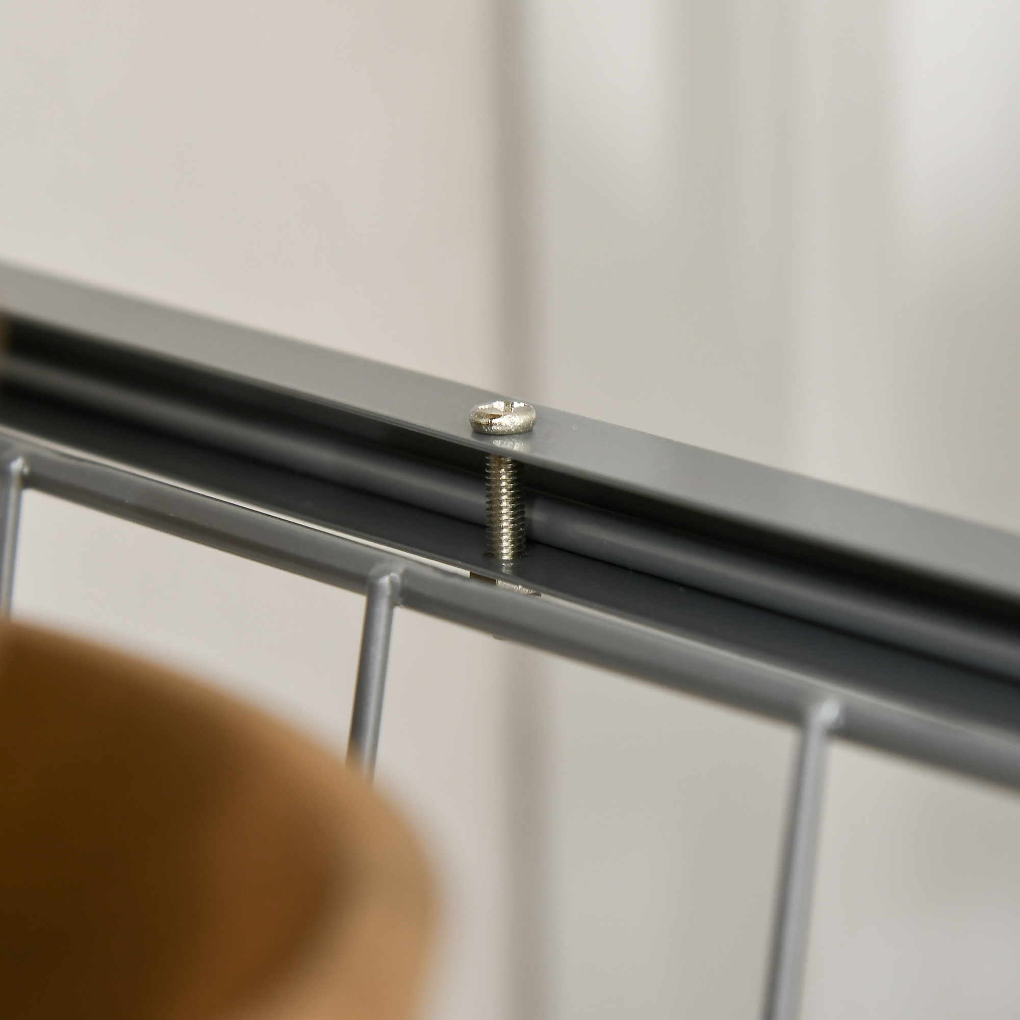 Küchenwagen Rollwagen mit 4 Ebenen Küchenregal mit Metallkörben, Allzweckwagen auf Rollen, Aufbewahrungswagen für Küche Bad Büro Wohnzimmer Silber