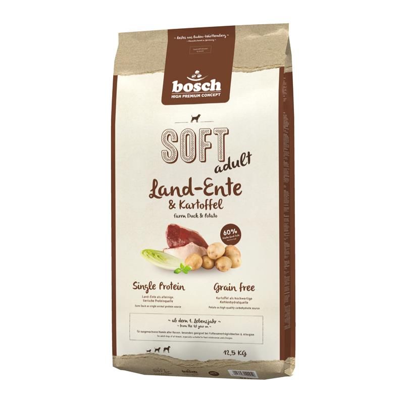 Bosch Soft Land-Ente & Kartoffel - 12,5 kg Bosch Soft Land-Ente & Kartoffel - 12,5 kg
