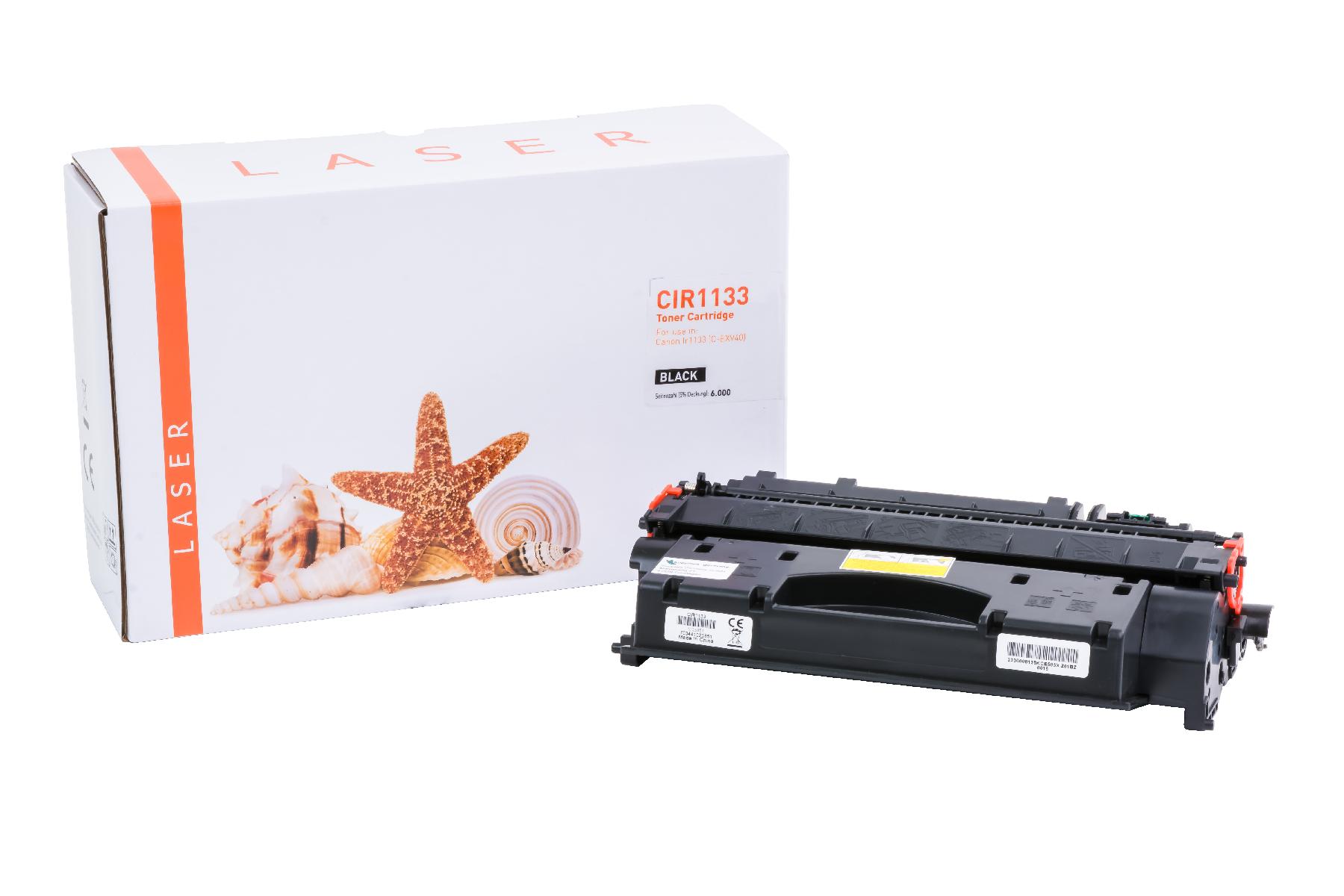 IR1133 alternativ Toner black für Canon  / CEXV40 / 6.000 Seiten
