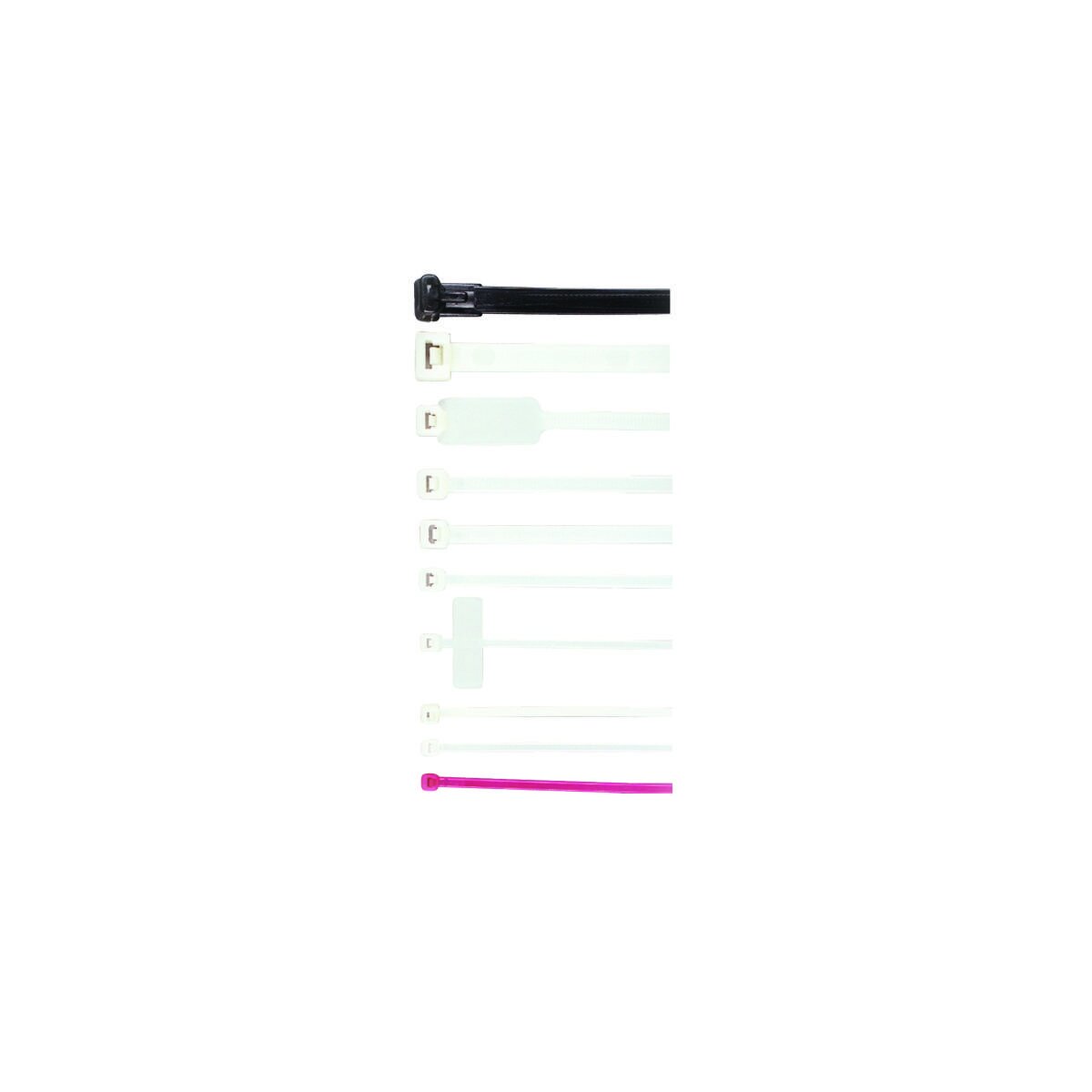 Kabelbinder weiss VE10 360mm x 4,7mm Kabelbinder weiss VE10 360mm x 4,7mm