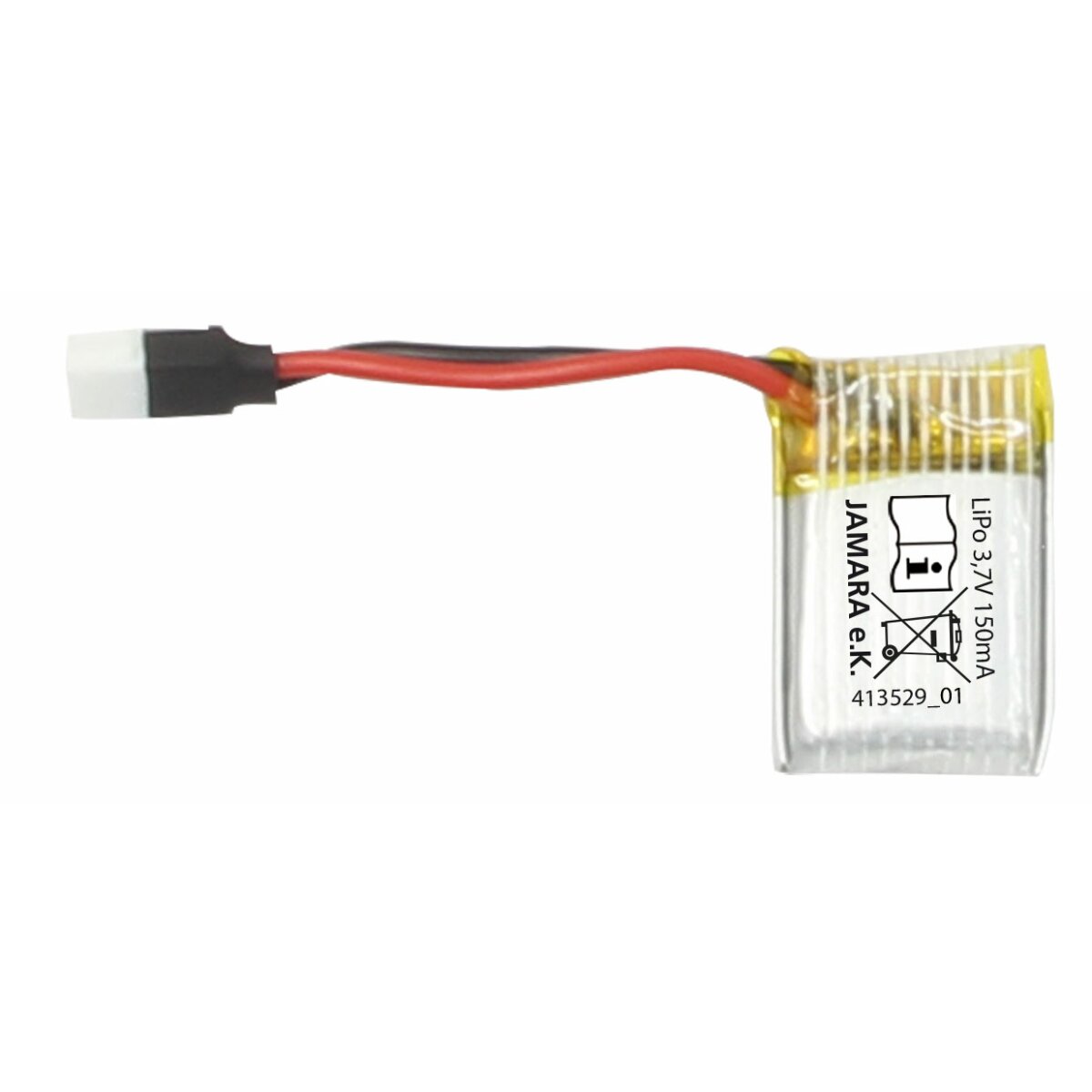 Akku Piper Lipo 3,7V 150mAh 0,56Wh Akku Piper Lipo 3,7V 150mAh 0,56Wh