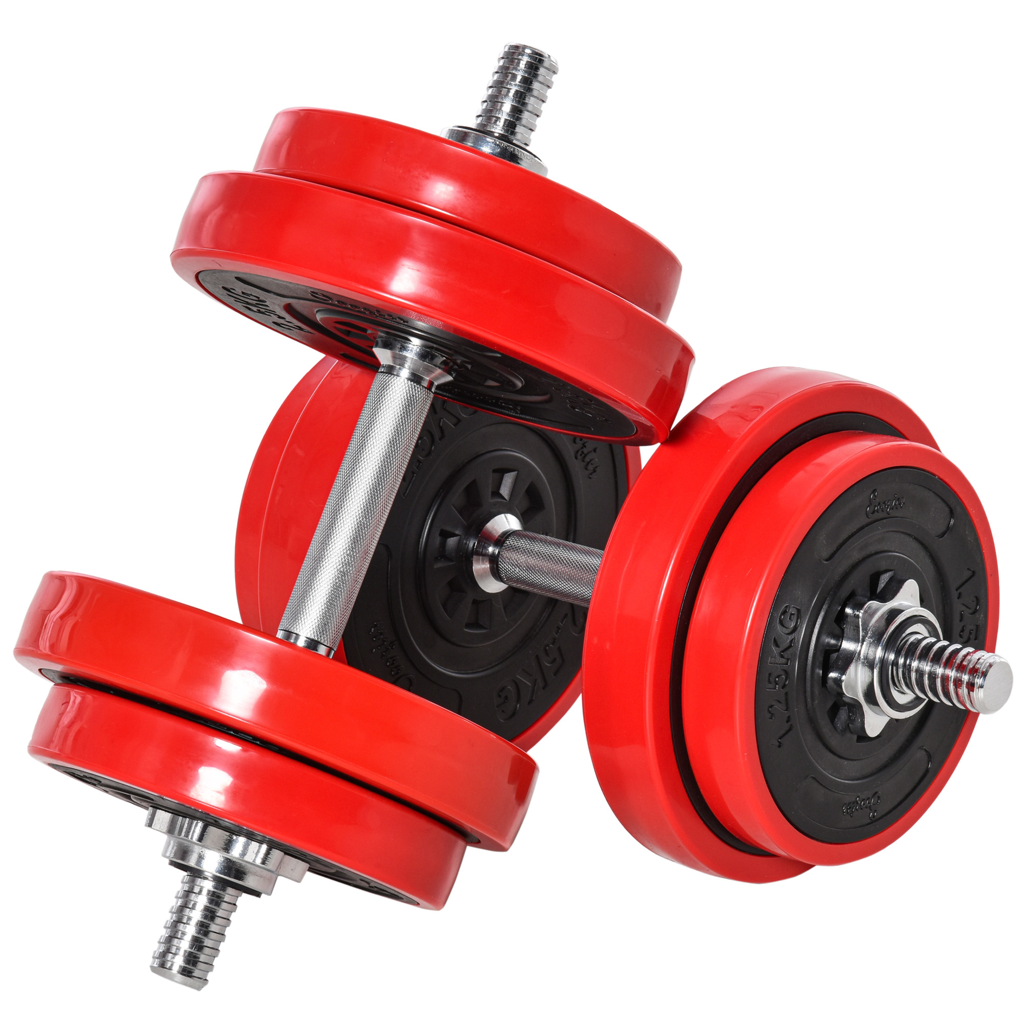 Hantelset 20/30KGS 2-IN-1 Hanteln&Langhanteln verstellbar Gewichtheben für Zuhause Fitness Muskel Rot+Schwarz 21,5 x 21,5 x 3,8 cm Hantelset 20/30KGS 2-IN-1 Hanteln&Langhanteln verstellbar Gewichtheben für Zuhause Fitness Muskel Rot+Schwarz 21,5 x 21,5 x 3,8 cm