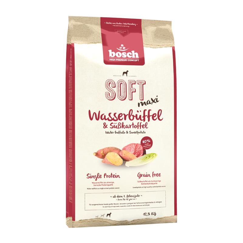 Bosch Soft Maxi Wasserbüffel & Süßkartoffel - 12,5 kg Bosch Soft Maxi Wasserbüffel & Süßkartoffel - 12,5 kg