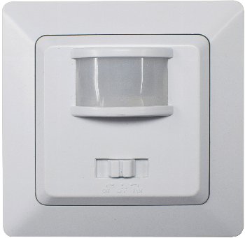 MILOS Bewegungsmelder 160°,weiß matt, LED geeignet,  250V~, Unterputz, 2-Draht