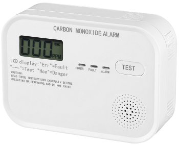 Kohlenmonoxid Melder "CT-KM 107", EN 50291 zertifiziert