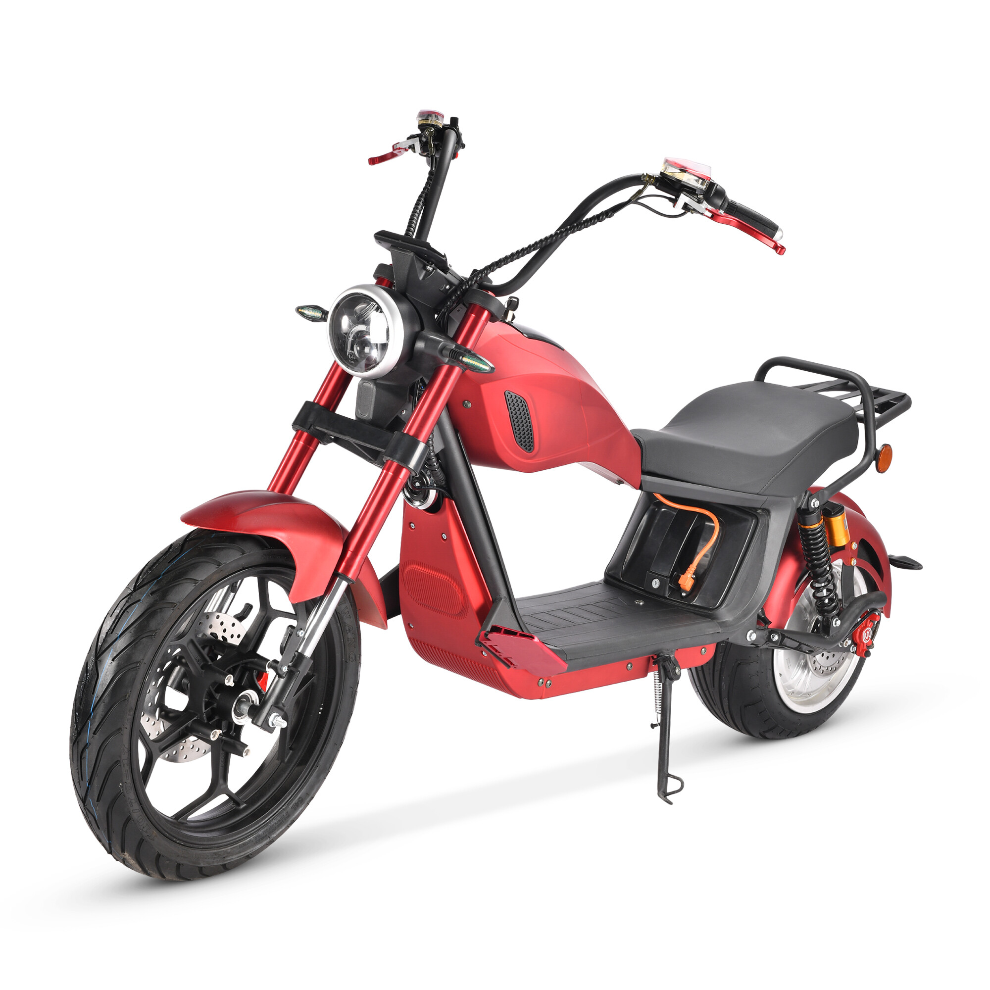 COCO BIKE CP-6 ELEKTRO-CHOPPER 45 KM/H 40Ah rot