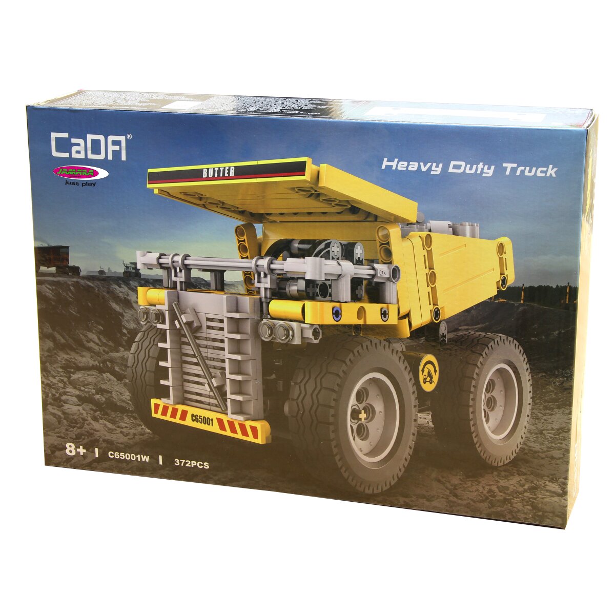 CaDA Set C65001W Muldenkipper Bricks