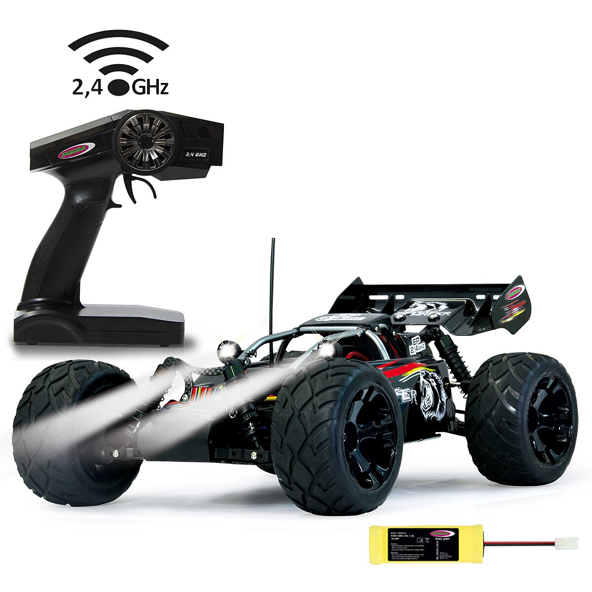Splinter Desertbuggy 4WD 1:10 NiMh 2,4GHz mit LED Splinter Desertbuggy 4WD 1:10 NiMh 2,4GHz mit LED