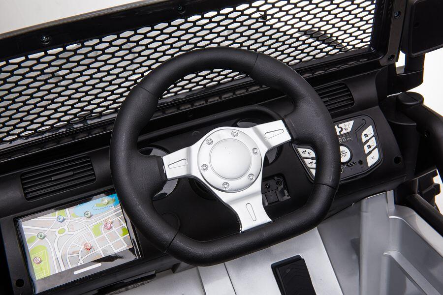 Kinderfahrzeug Offroad silver - lackiert