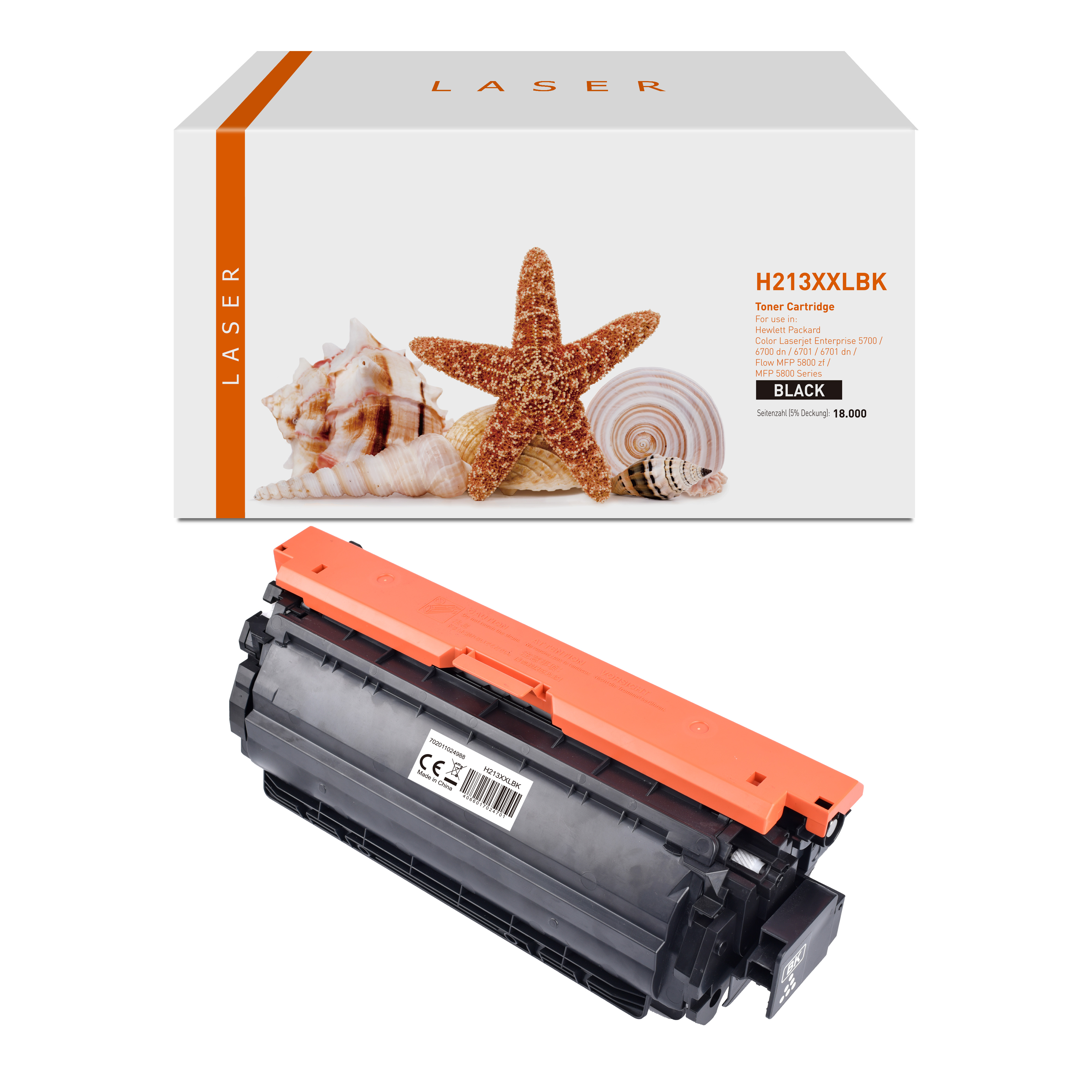213XXLBK alternativ Toner black für HP / W2130Y / 18.000 Seiten