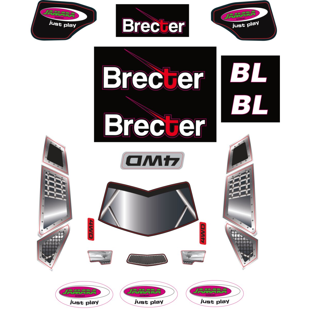 Dekorbogen Brecter Dekorbogen Brecter