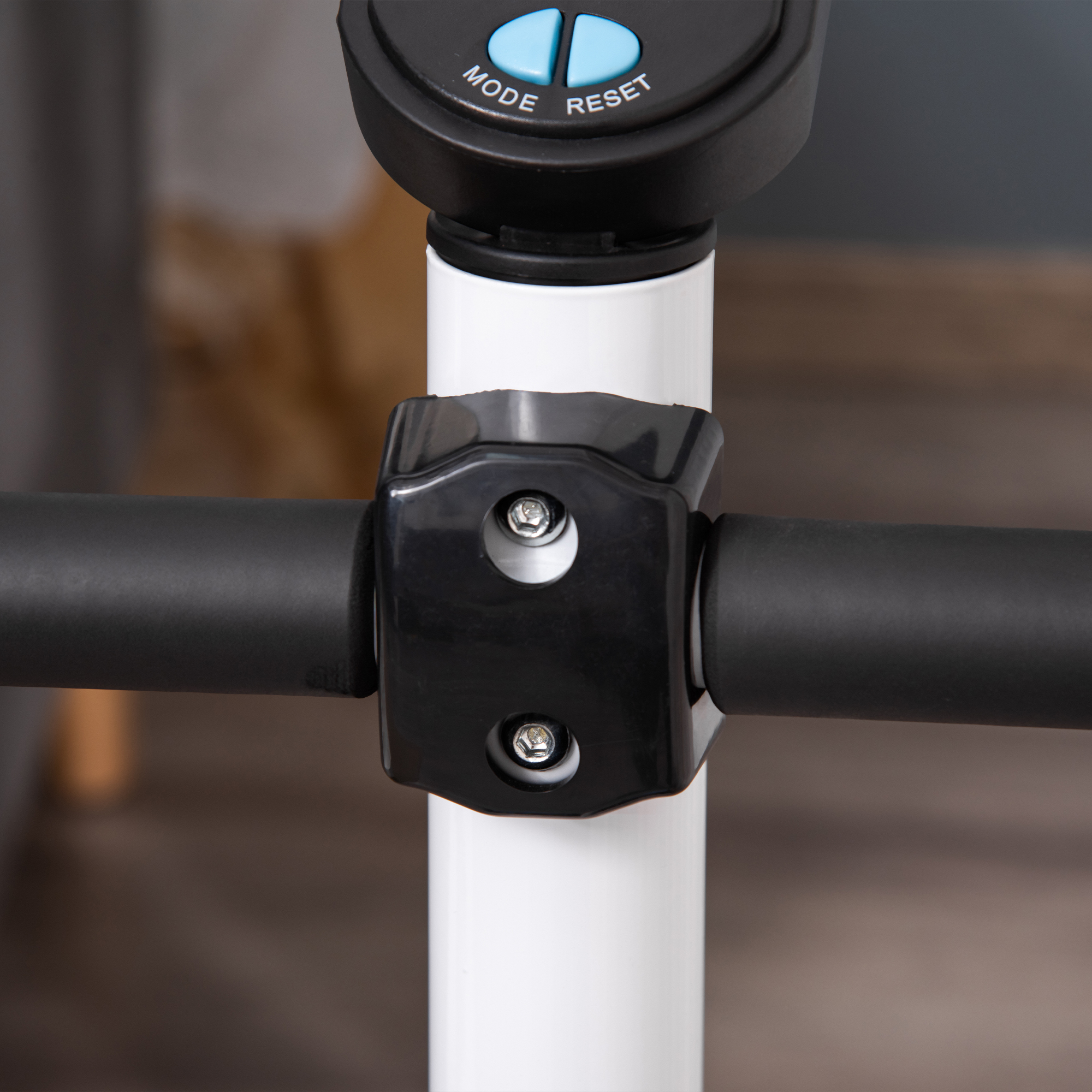 Stepper Fitnessgerät, LCD-Monitor, rutschfeste Pedale, Stahl und ABS, 55x44x108 cm, bis 100 kg