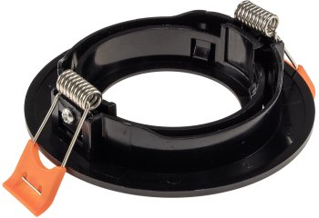 Decken-Einbaustrahler "CT-K86" schwarz / schwenkbar, Ø86mm, für 50mm Lampen