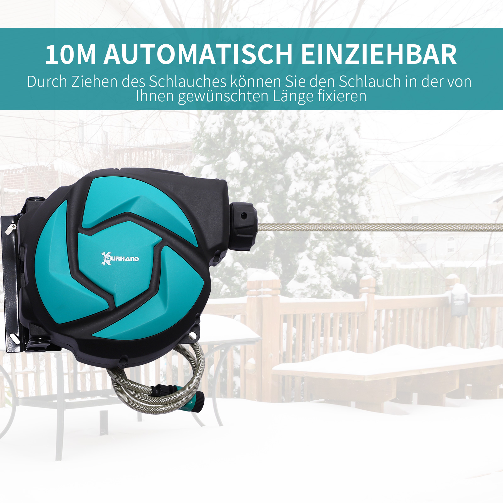 durhand-wandschlauchbox-schlauchtrommel-180-schwenkbar-mit-multibrause-frostschutz-5-45-c-kunststoff-gr-n-schwarz-10-m~845-260