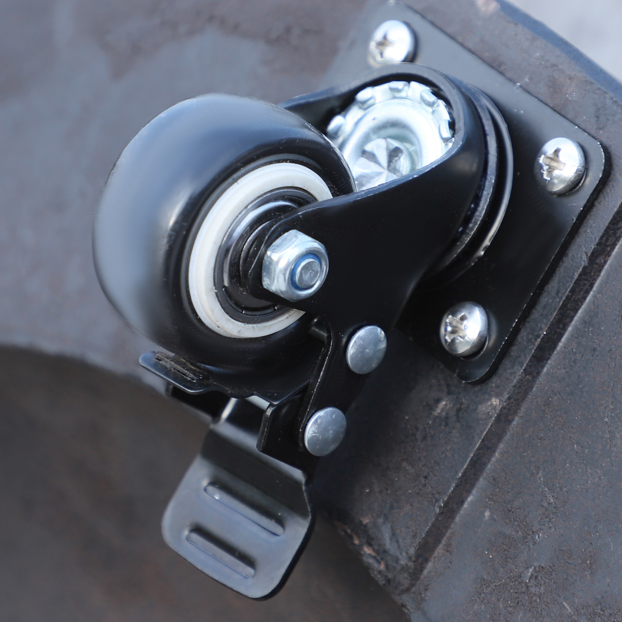 Sonnenschirmständer 25kg Schirmständer mit Rollen rund Rattanoptik Ständer für Schirmstangen mit Ø38/48 mm Ständer für Garten, Balkon, Schwarz