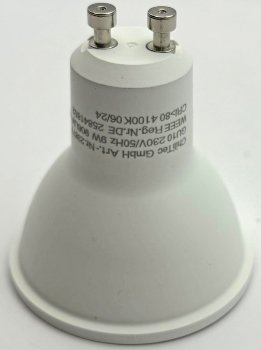 LED Strahler GU10 "W90" / 4107k, 906lm, 230V/9W, 100°, neutralweiß