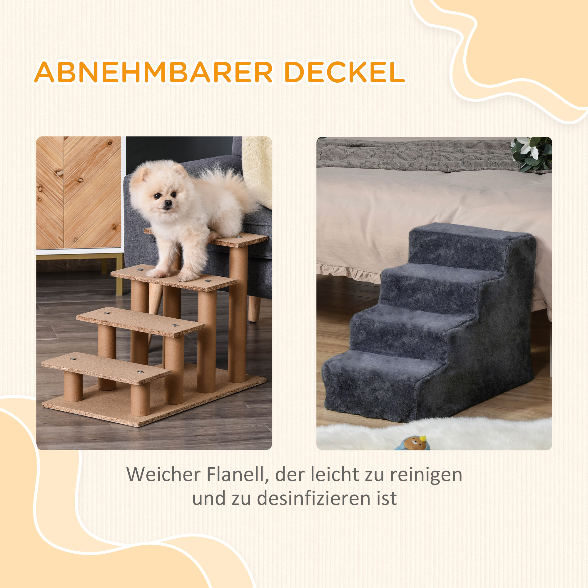 pawhut-hundetreppe-4-stufig-abnehmbarer-bezug-fur-kleine-hunde-44-cm-dunkelgrau~21PT4N6MI1801