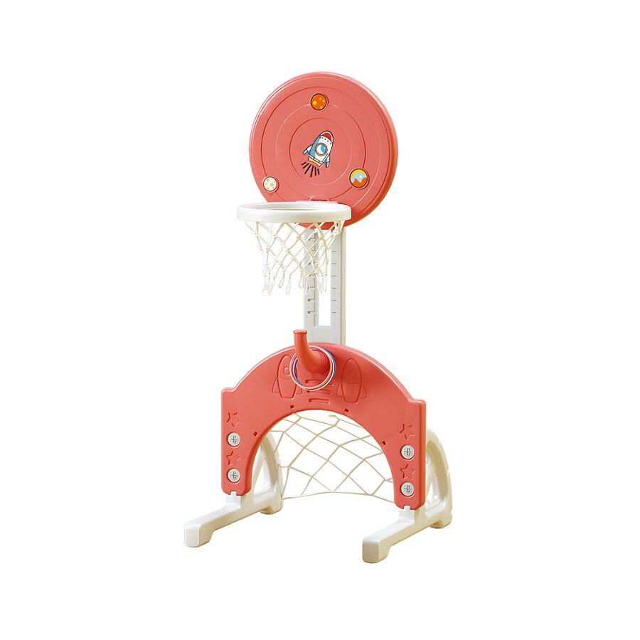 Kinder Basketballkorb mit Raketenmotiv Kinder Basketballkorb mit Raketenmotiv