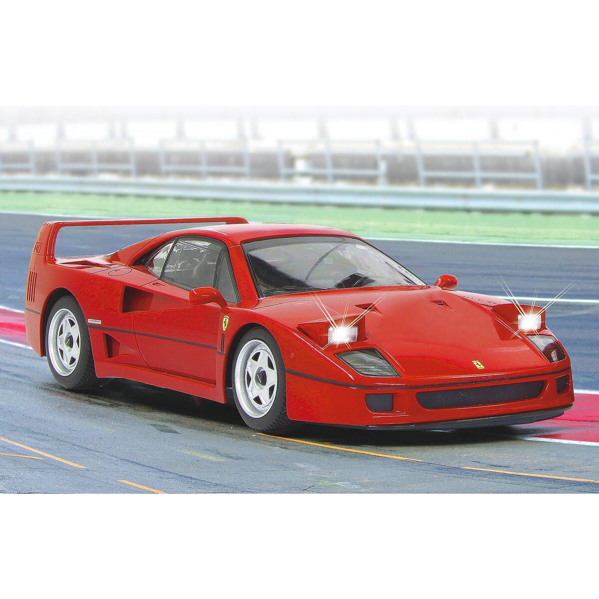 Ferrari F40 1:14 rot 2,4GHz Klappscheinw. fernbedienbar