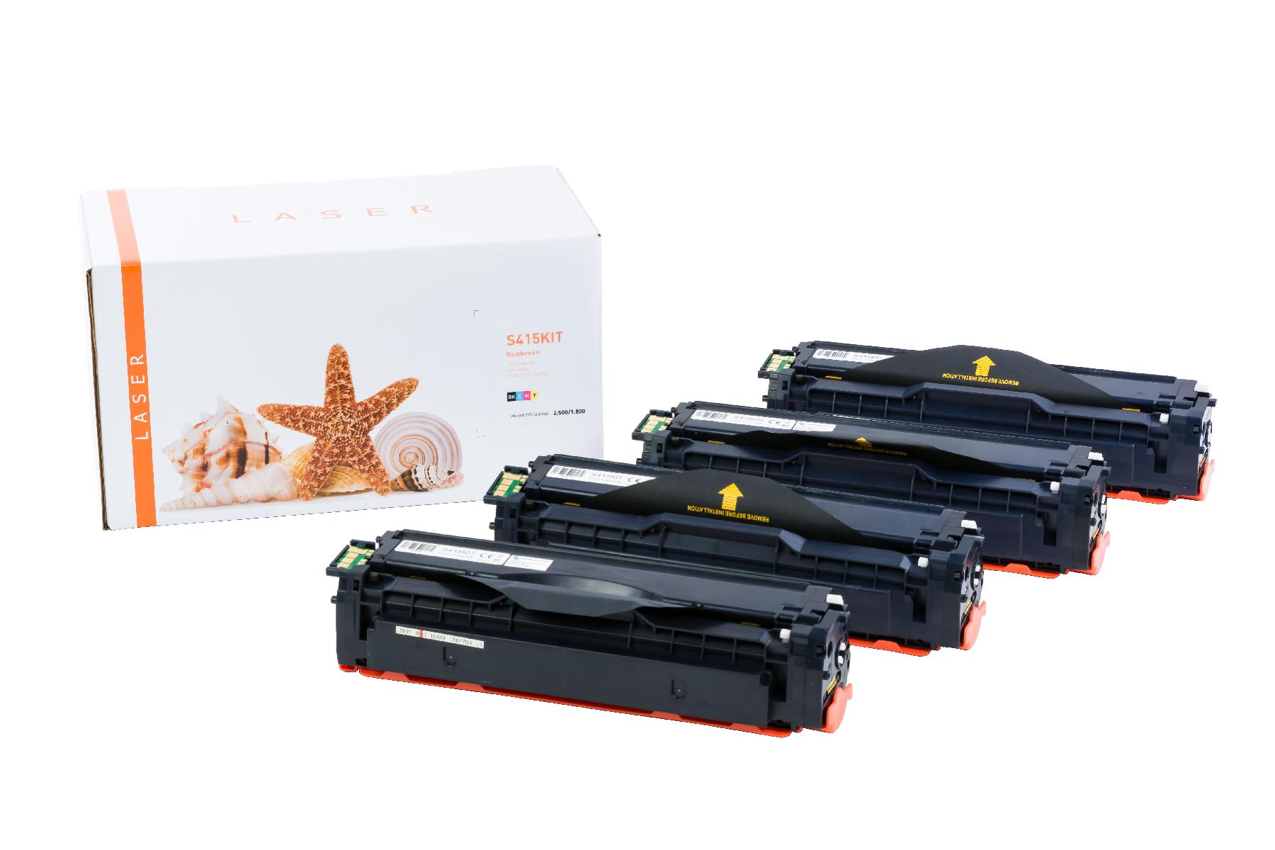 CLP415KIT alternativ Toner Rainbowkit für Samsung / CLP415 / BK2.500 / CMY1.800 Seiten CLP415KIT alternativ Toner Rainbowkit für Samsung / CLP415 / BK2.500 / CMY1.800 Seiten