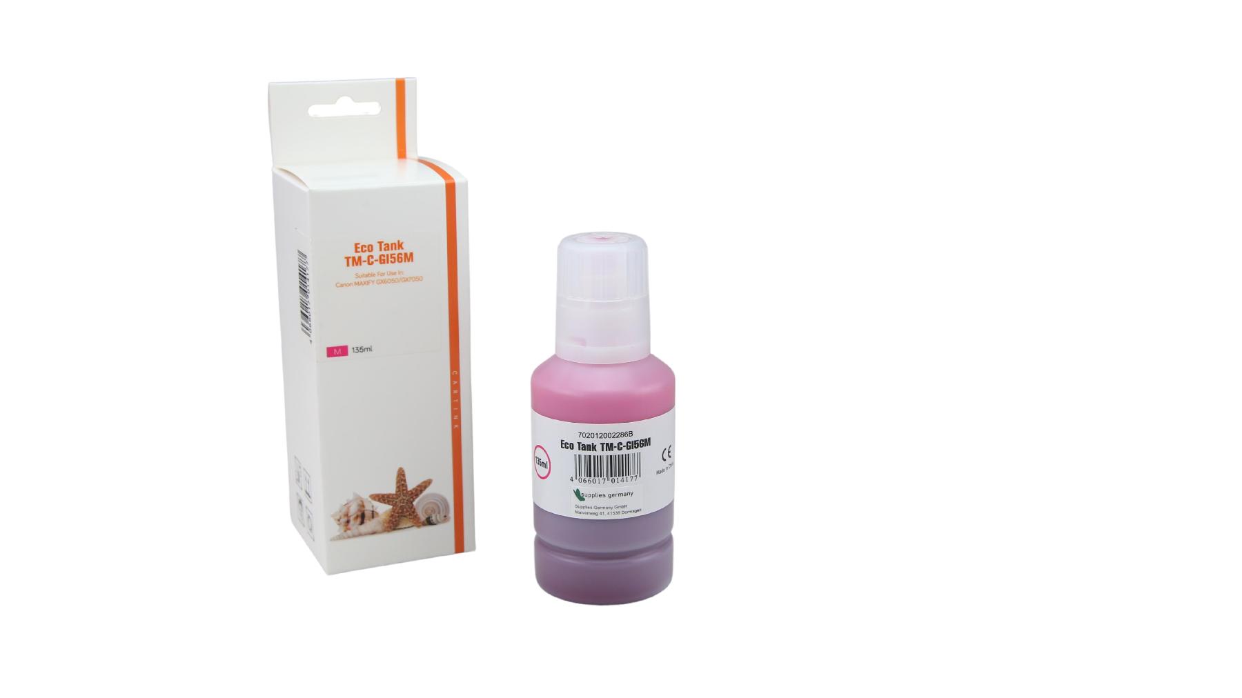 GI56M Eco Tank Nachfüllflasche Magenta für Canon / GI56 / 135ml