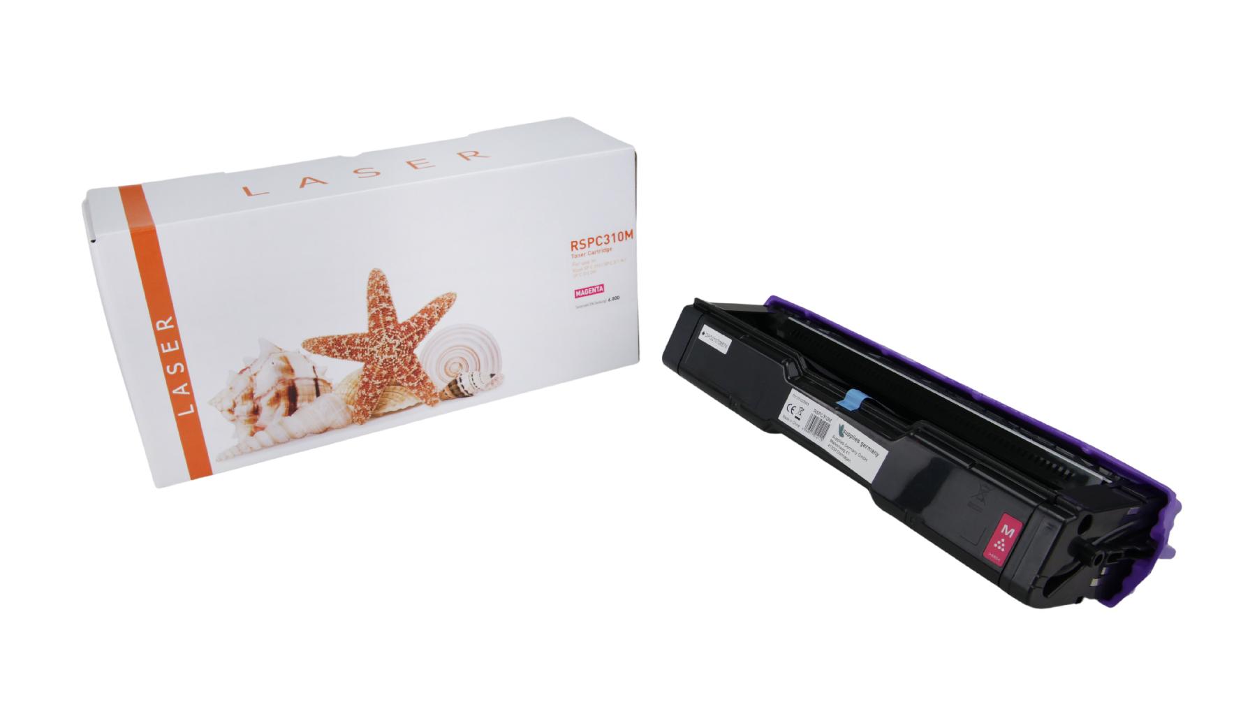 SPC310M alternativ Toner Magenta für Ricoh  / 406481 / 6.000 Seiten