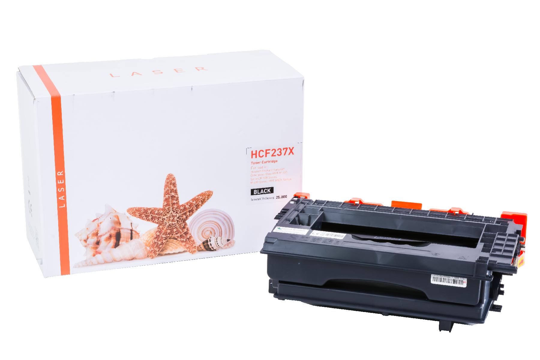 CF237X alternativ Toner black für HP / CF237X / 25.000 Seiten