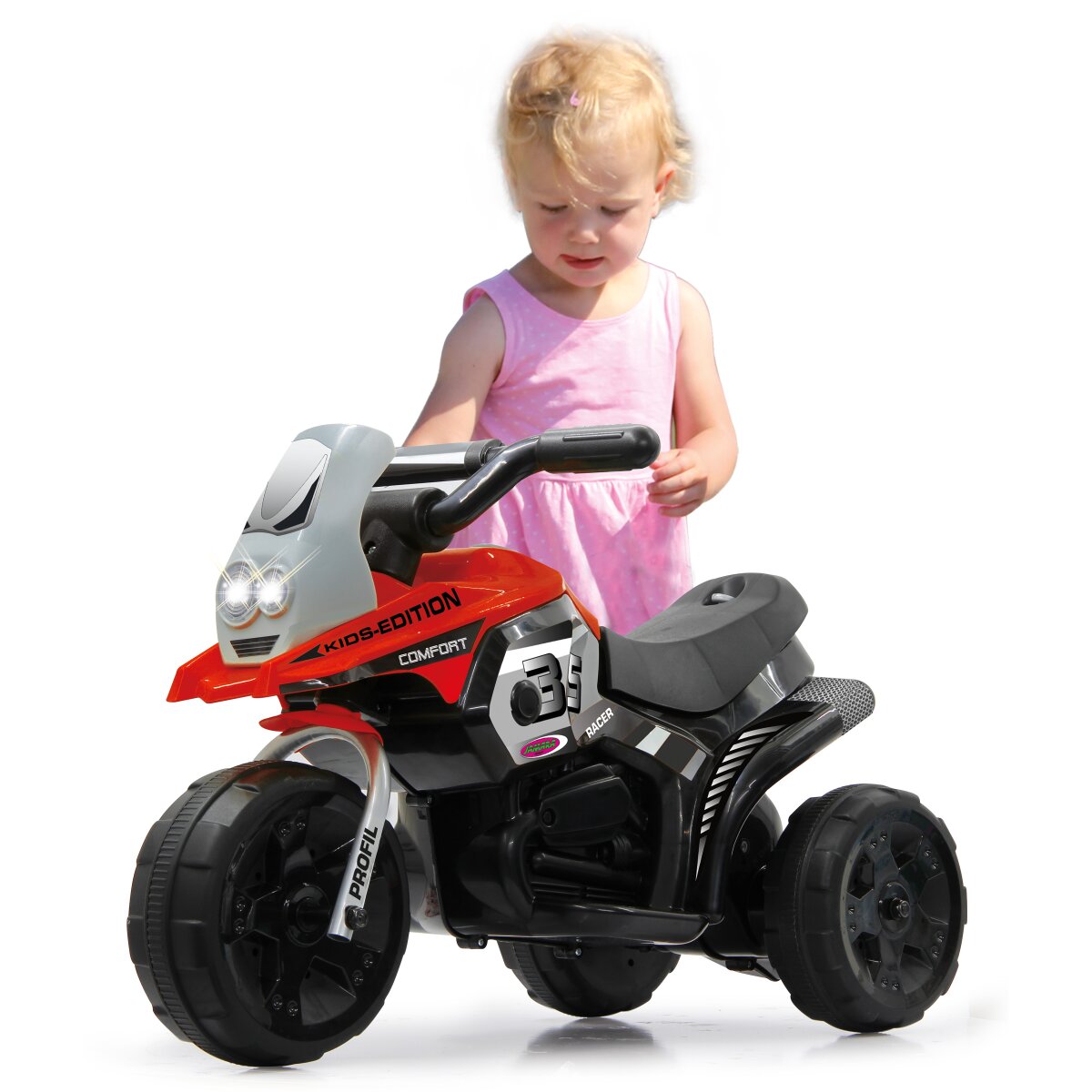 Kinderfahrzeug E-Trike Racer rot Kinderfahrzeug E-Trike Racer rot