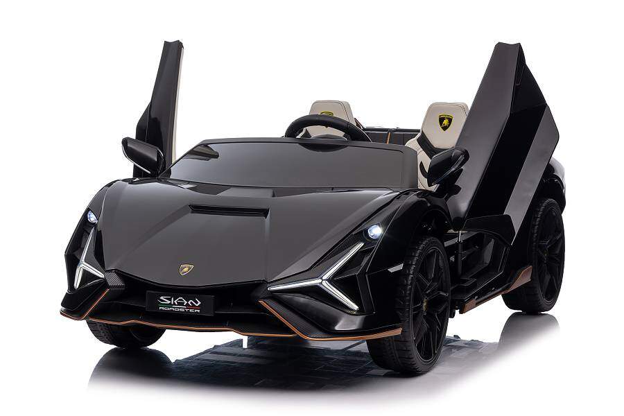 Kinderfahrzeug Lamborghini SIAN 2 Sitzer - schwarz