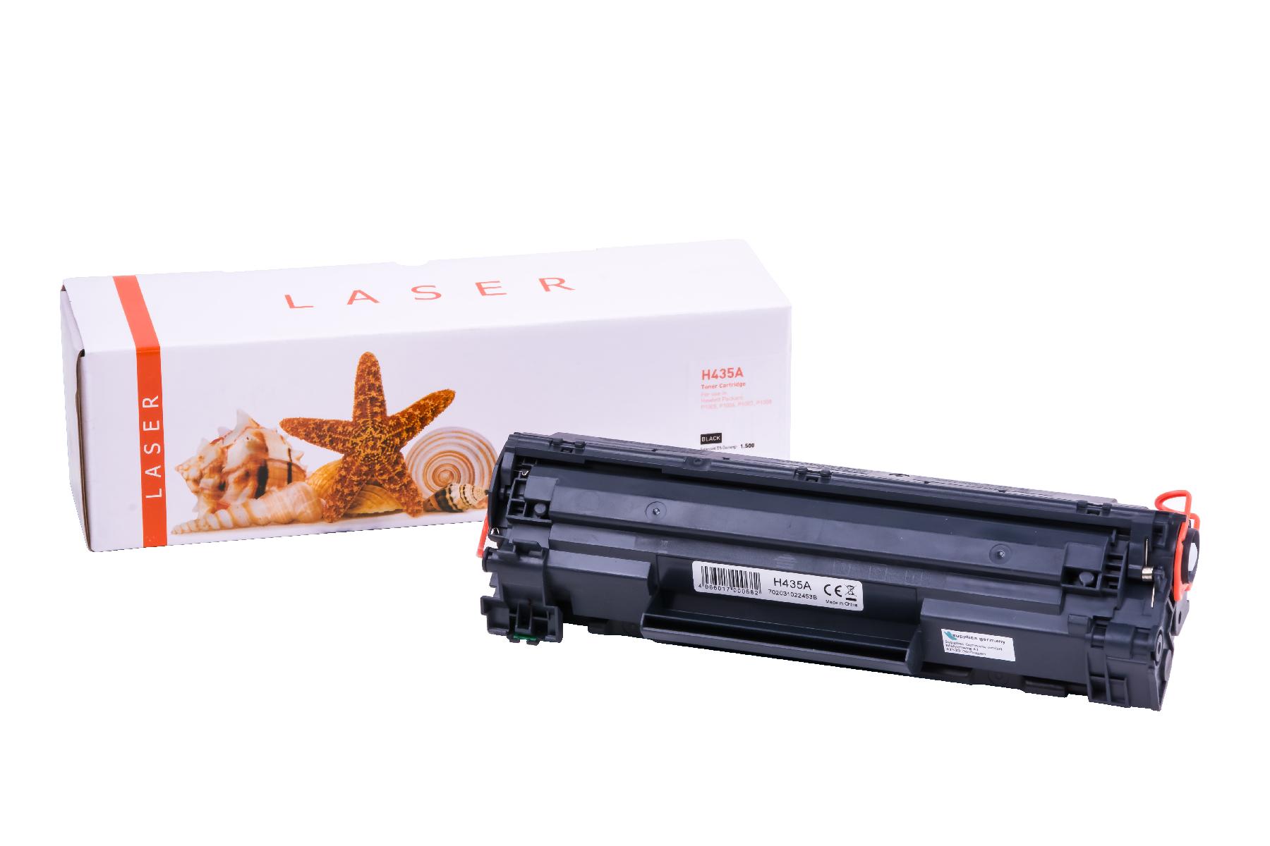 CB435A alternativ Toner black für HP / CB435A / 1.500 Seiten
