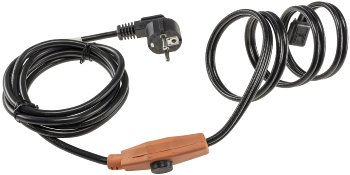 Heizkabel mit Temperaturfühler, 2m - 32Watt, Frostschutz für Wasserleitungen Heizkabel mit Temperaturfühler, 4m - 64Watt, Frostschutz für Wasserleitungen