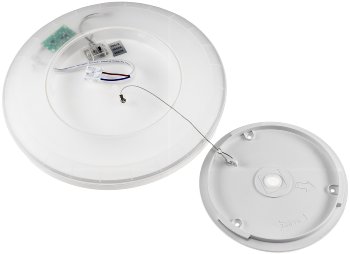 LED Deckenleuchte "Santano FR-30 CCT" / IP54, Ø 30cm, 18W, CCT 3000-6000k
