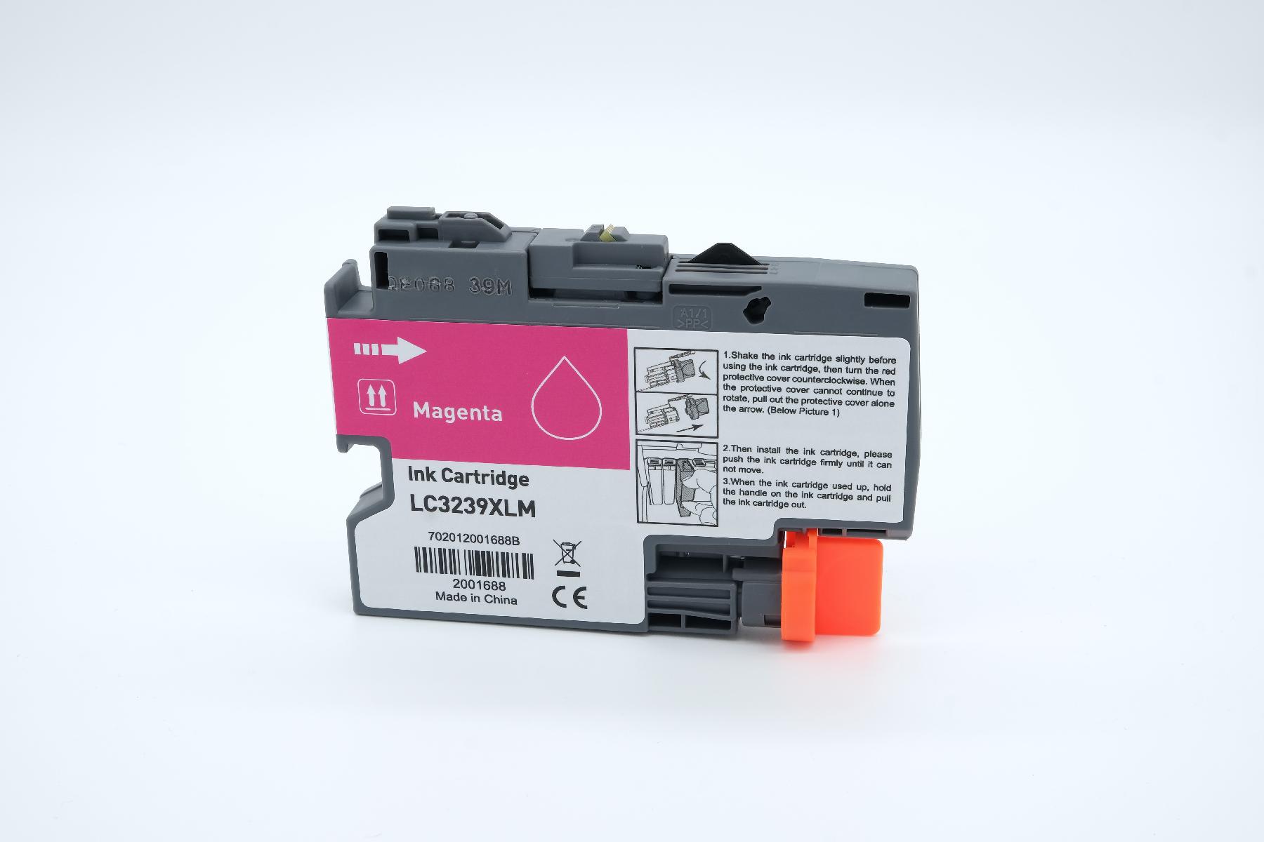 LC3239XLM alternativ Tinte Magenta für Brother / LC3239XLM / 52ml