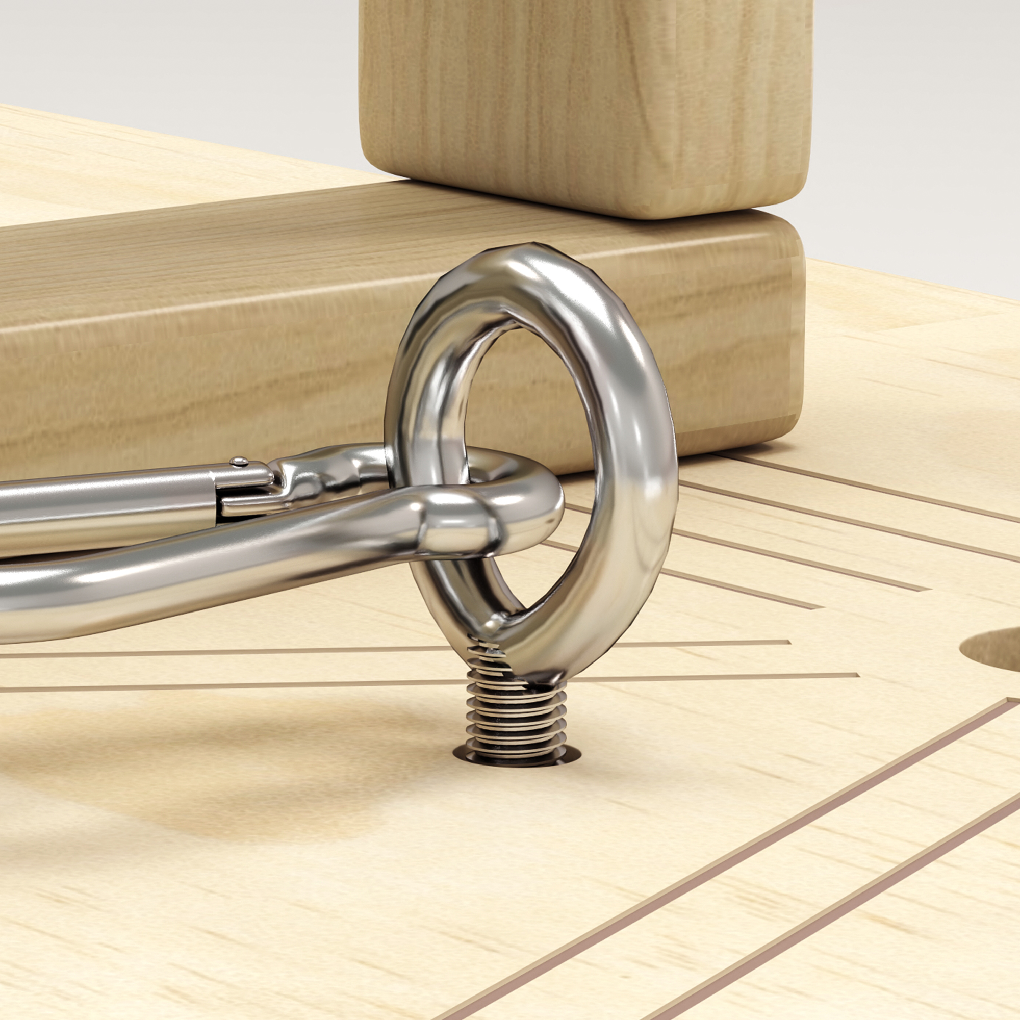 Push Up Bars Set, Liegestützgriffe mit Trainingsboard & Widerstandsbändern, Holz