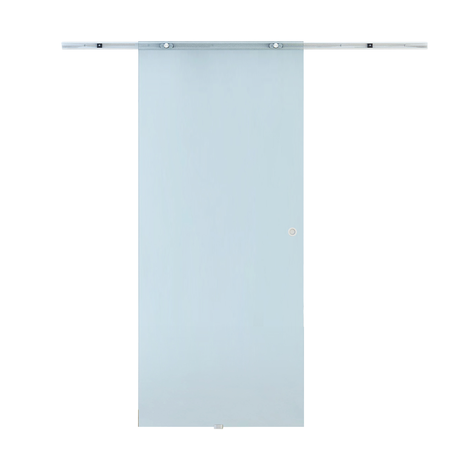 Glasschiebetür Schiebetür Glastür Zimmertür Mattglas 1025 x 2050 mm