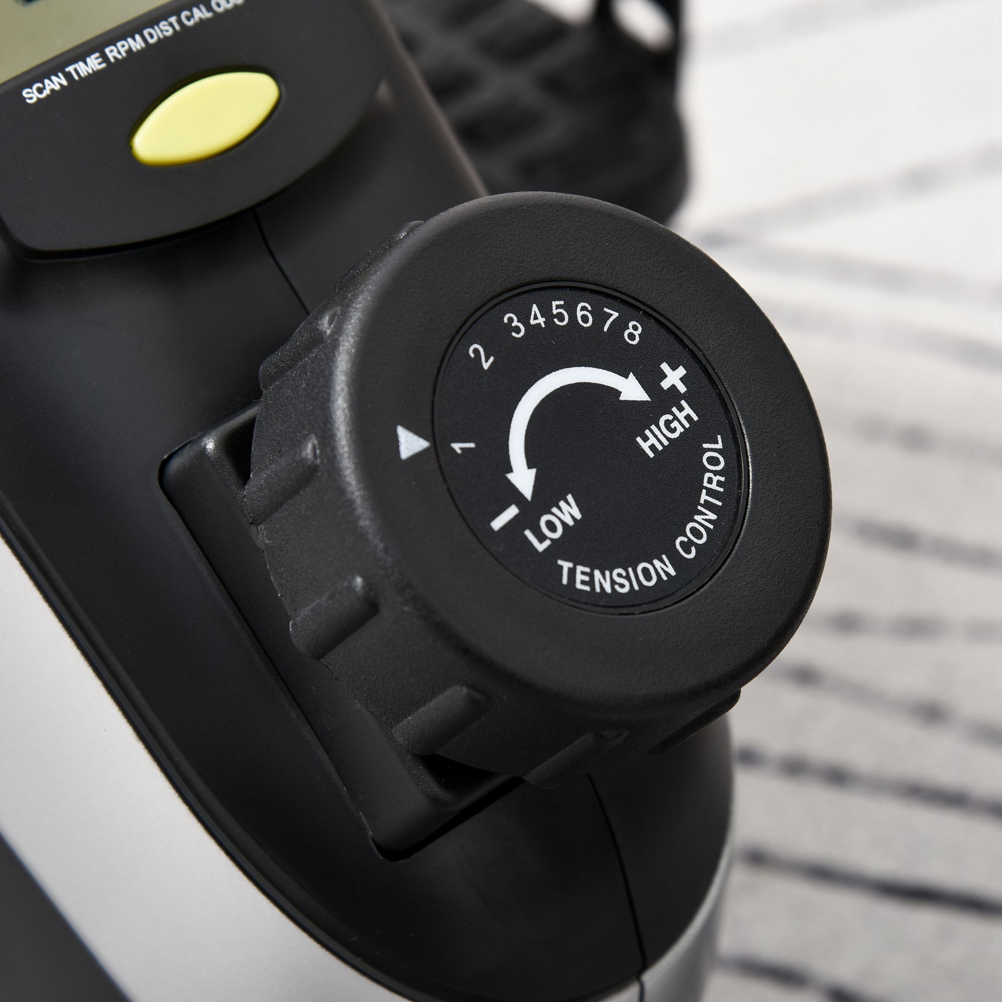 Mini Heimtrainer Pedaltrainer für Beintraining Pedal-Trainer mit Befestigungsgurt Anti-rutschmatte