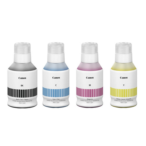 Multipack GI56 Eco Tank Nachfüllflaschen für Canon / GI56 / 4x 135ml