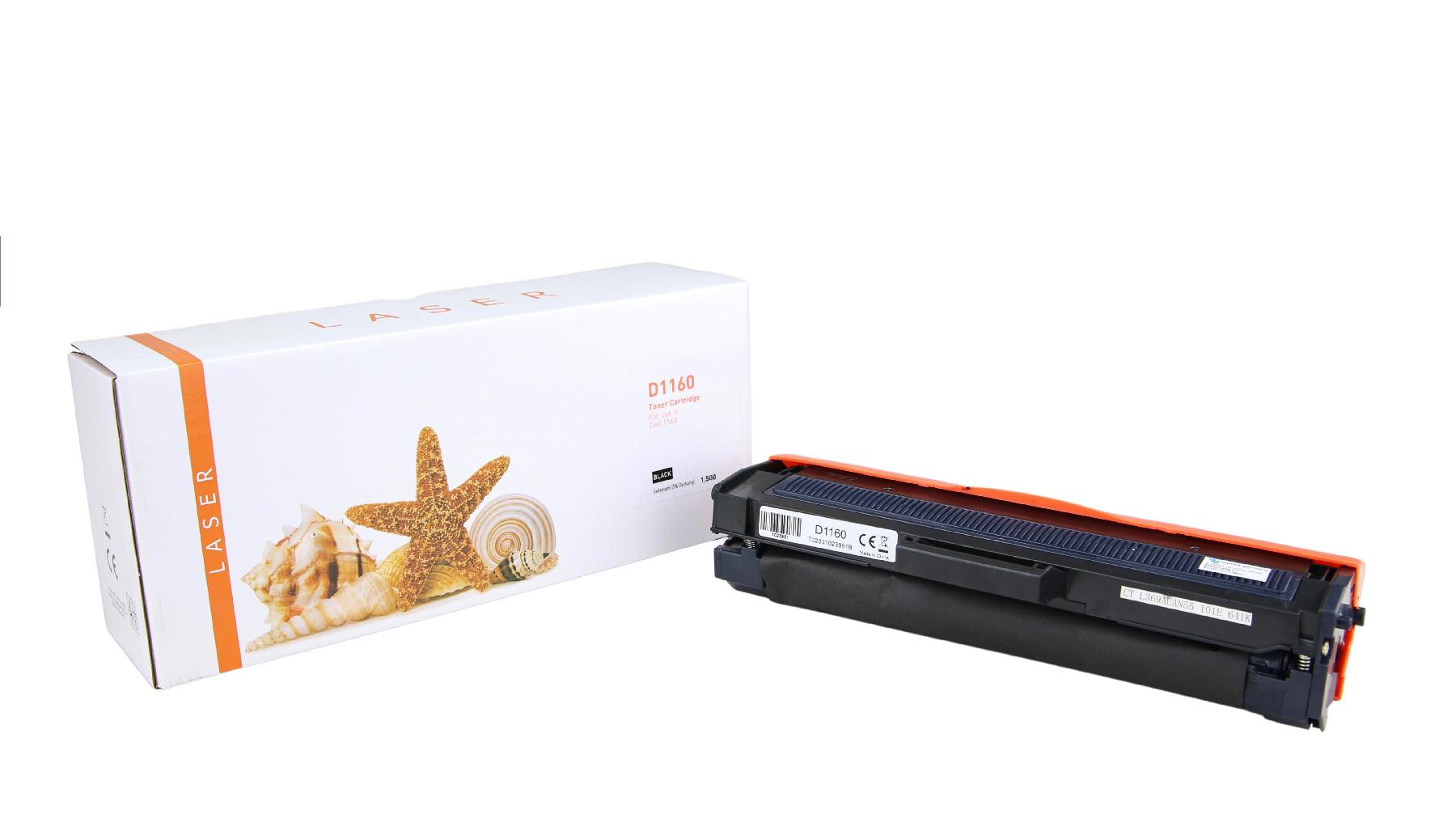 D1160 alternativ Toner black Dell / HF44N / 1.500 Seiten D1160 alternativ Toner black Dell / HF44N / 1.500 Seiten