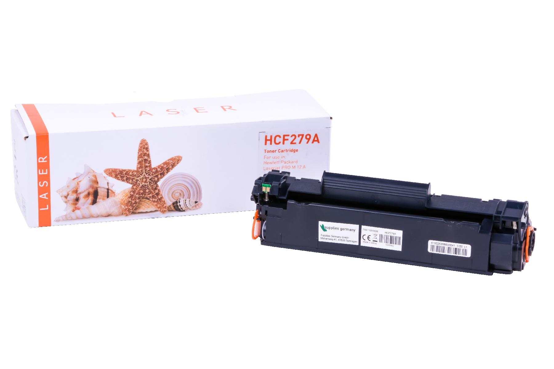 CF279A alternativ Toner schwarz für HP / CF279A / 1.000 Seiten