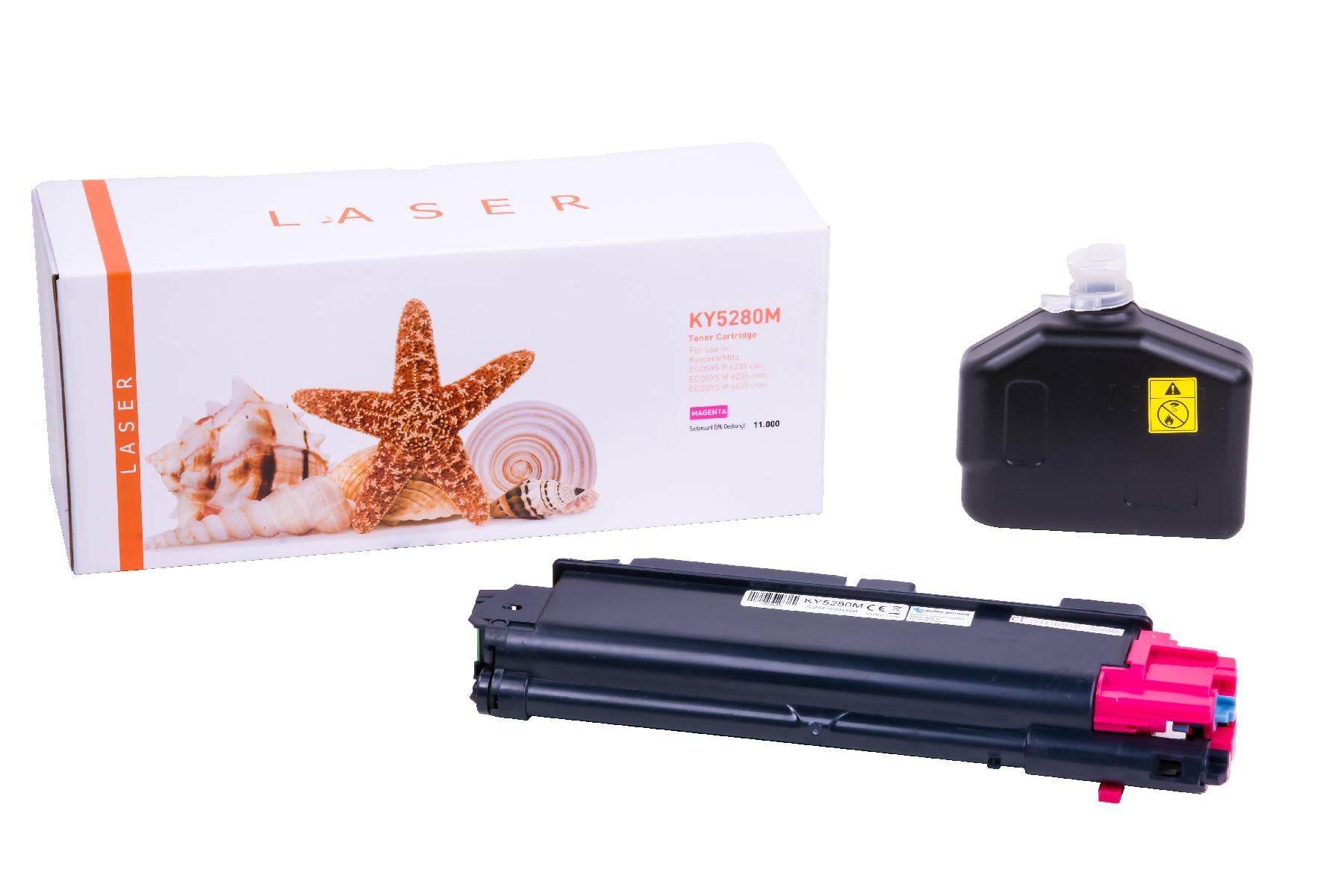 TK5280M alternativ Toner Magenta für Kyocera / TK5280M / 11.000 Seiten TK5280M alternativ Toner Magenta für Kyocera / TK5280M / 11.000 Seiten