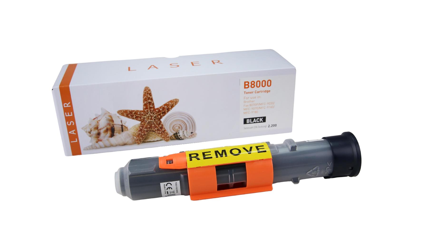 TN8000 alternativ Toner schwarz für Brother  / TN8000 / 2.200 Seiten