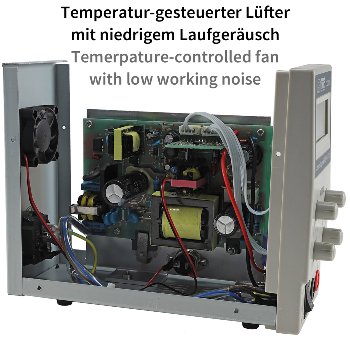 Regelbares Labornetzgerät "CTL-3010" / beleuchtete LCD Anzeige, 0-30V, 0-10A