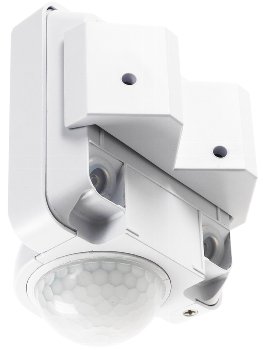 Aufputz-Bewegungsmelder "CBM 65" / 360°, max. 10m Detektion, IP65, weiß
