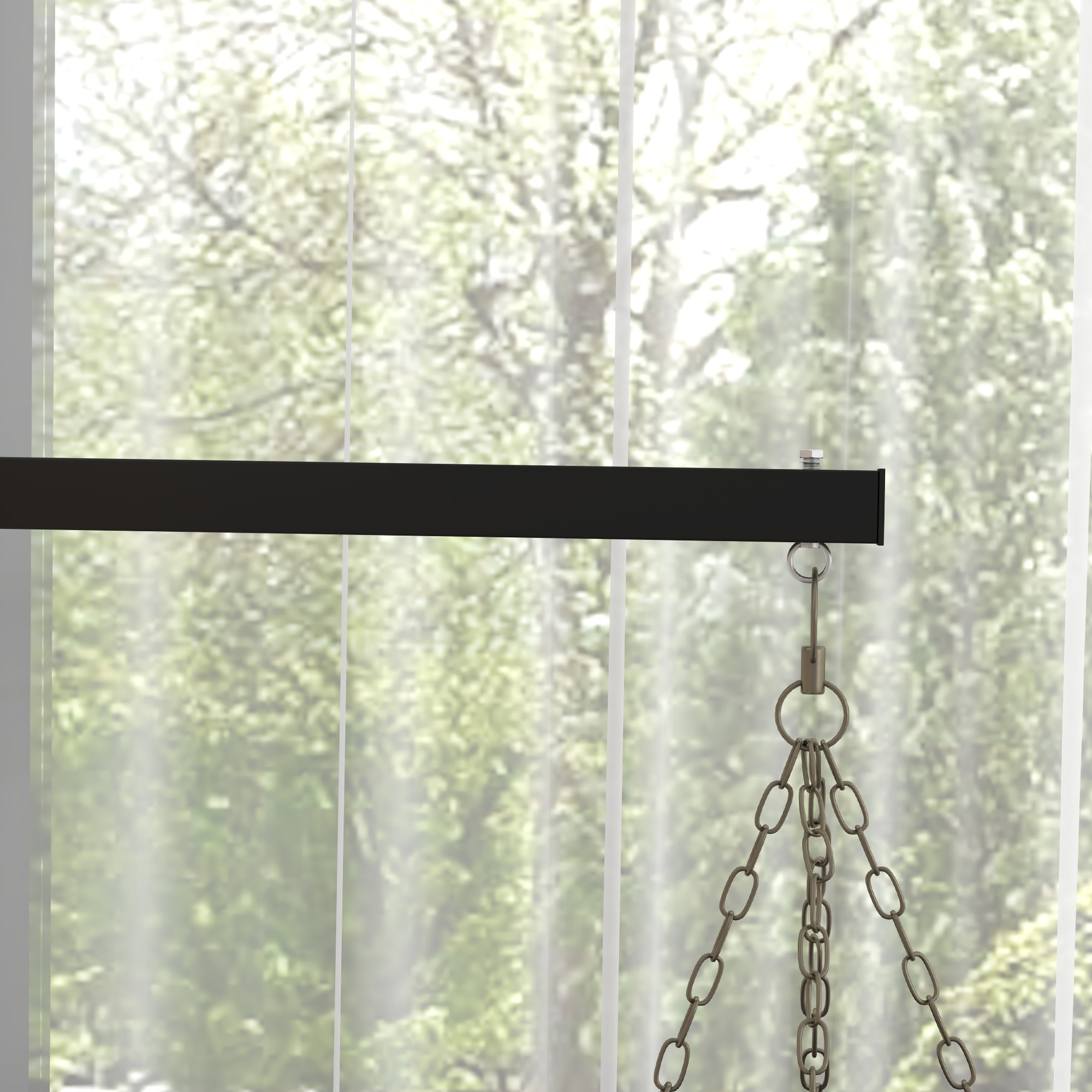 Boxsackhalterung, Wandmontage, 9 Winkel, Stahl, bis 100 kg, Schwarz