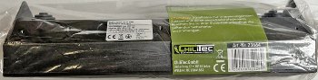 4-fach Steckdosenblock+2x USB, anthrazit, 250V~/ 16A, Aufbaumontage, USB 3,1A