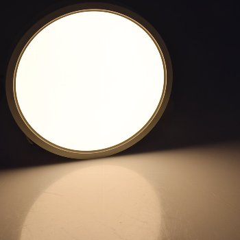 LED Deckenleuchte "Santano 18w", Ø 22,5cm, 18W, 1860lm, 3000K warmweiß