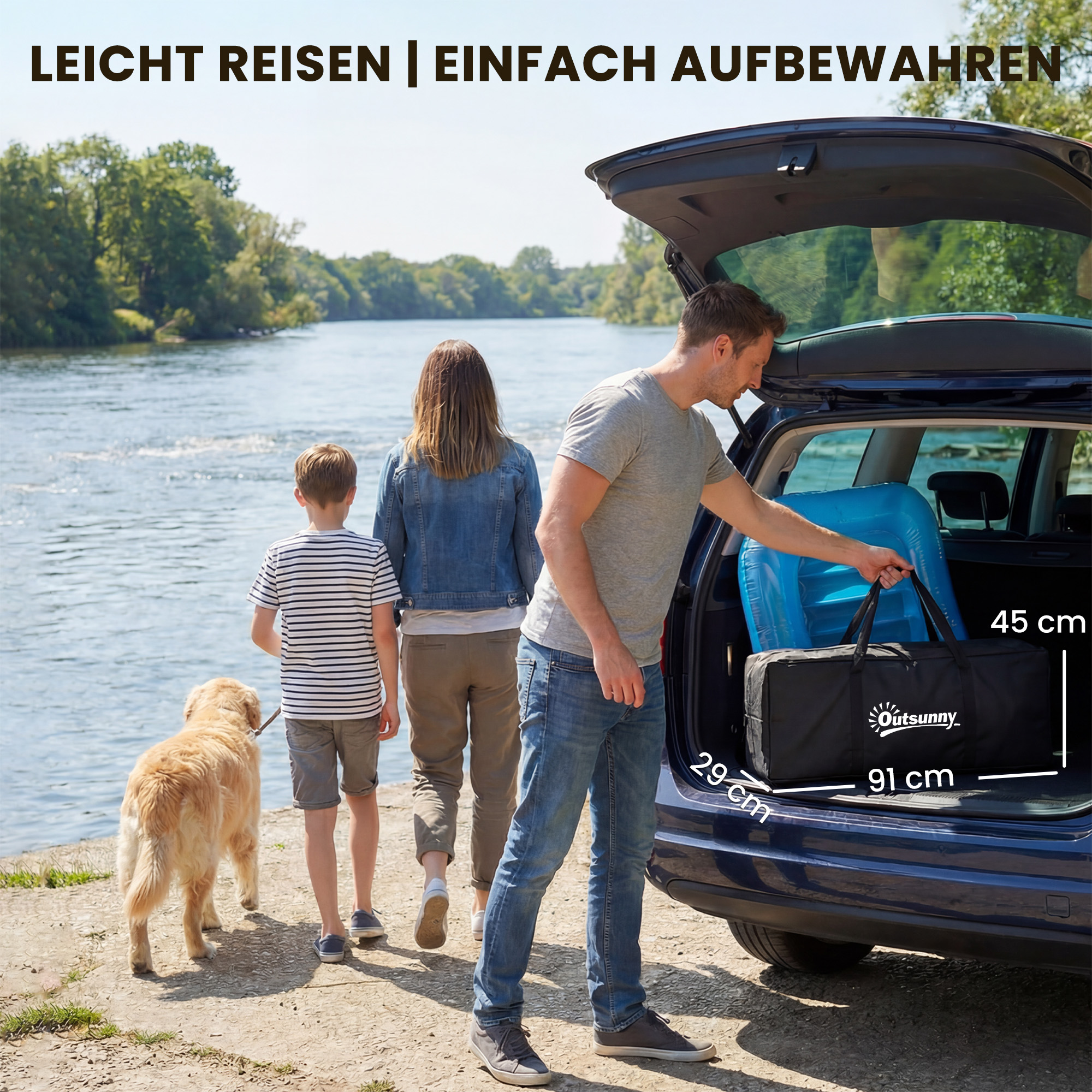 aufblasbares Dock Schwimmdock 2,4x1,8m Aufblasbar Schwimmende Plattform 4-6 Personen mit Rutschfest Oberfläche Leiter